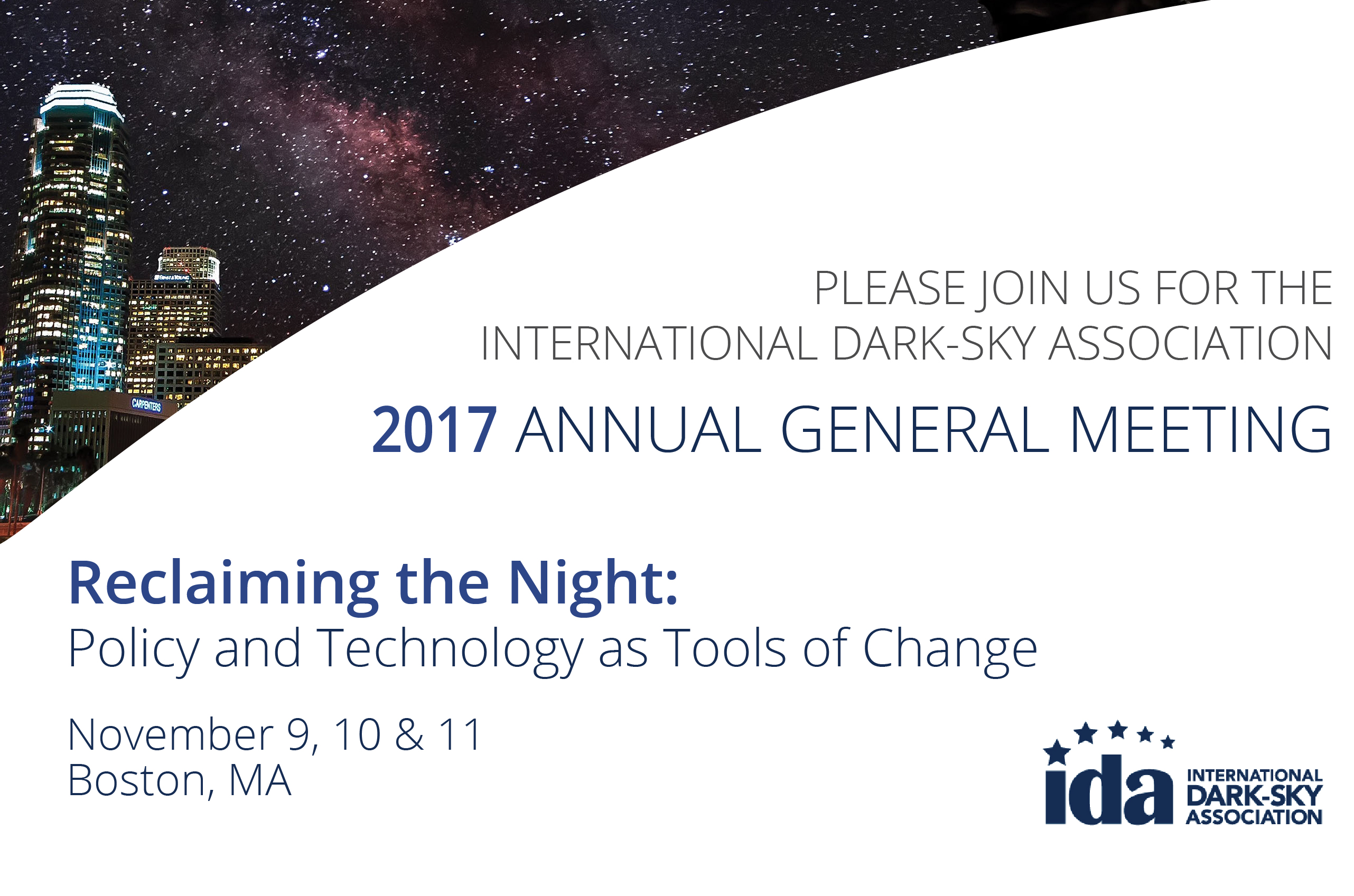Reclaiming the Night: IDA’s 2017 Annual General Meeting Reclaiming the Night: IDA’s 2017 Annual General Meeting Thumbnail