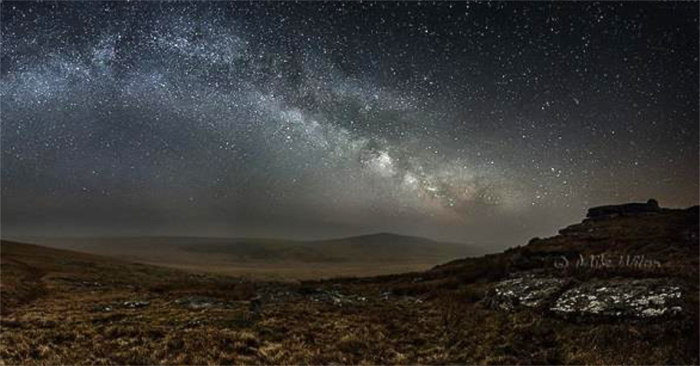 Bodmin Moor Dark Sky Landscape (England) Image