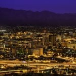 Tucson, Arizona, U.S. Skyglow Reduced 7% after Street Light Conversion Thumbnail