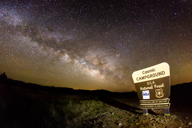 New Mexico Blazing a Dark Sky Trail Image
