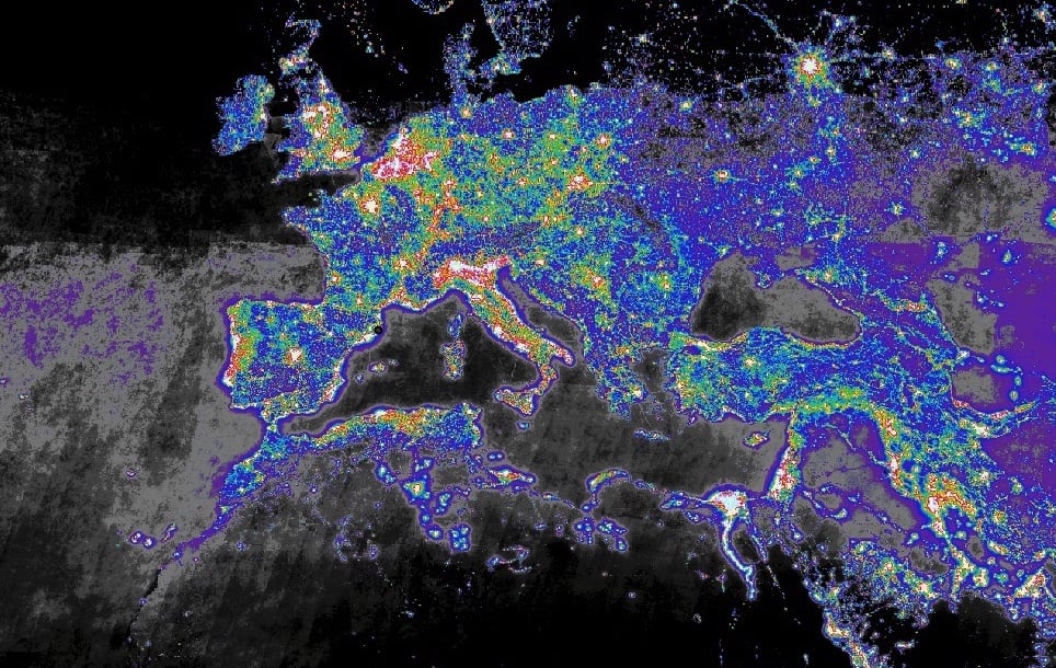 New Research Strengthens Ability to Monitor Light Pollution From Orbit Image