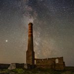 Milky Way over Levant Mine, West Penwith.